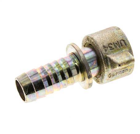 19 mm (3/4'') & G3/4'' Steel / Malleable cast iron Hose Barb Female Safety collars DIN 8537/20033