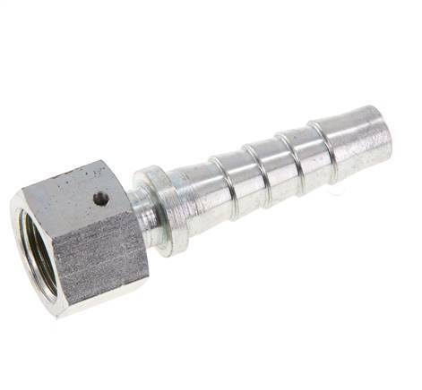 13x25 mm & G1/2'' zink plated Steel Hose Pillar with Union Nut DIN EN 14423 / DIN 2826
