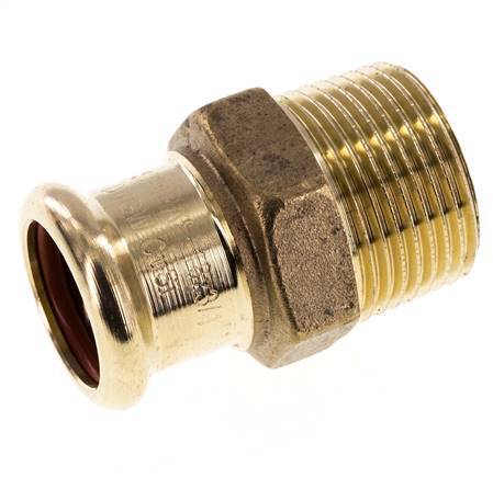 Press Fitting - 18mm Female & R 3/4'' Male - Copper alloy