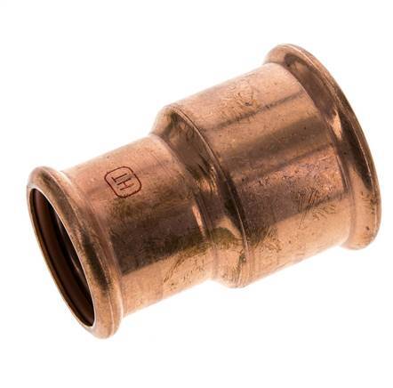Press Fitting - 42mm Female & 54mm - Copper alloy