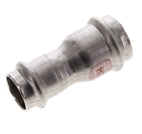 Press Fitting - 22mm Female & 28mm - Stainless Steel