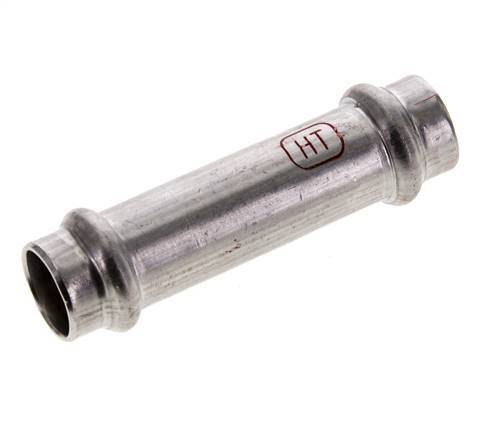 Press Fitting - 15mm Female - Stainless Steel Long