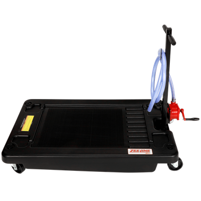 ZeeLine 17-Gallon Poly Low-Profile Oil Drain W/ Manual Pump (ZELP17-MP)