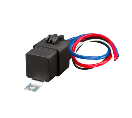 VIAIR 40 Amp Sealed 4-Prong Relay with Pre-Wired Socket for 24V Systems (93949)
