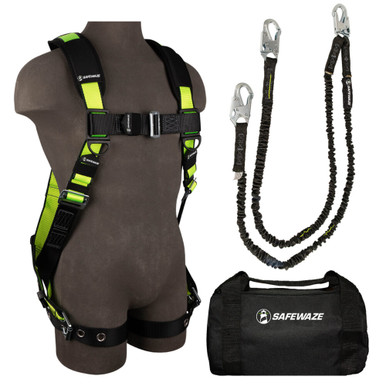 Opens dialog Safewaze FS133-DL-S/M - PRO Bag Combo: FS185-S/M Harness, FS581 Lanyard, FS8150 Bag