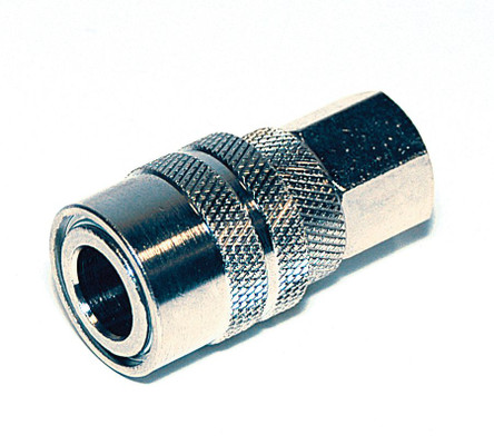 VIAIR 1/4" Female NPT Quick Connect Coupler Durable Nickel Plated (92814)