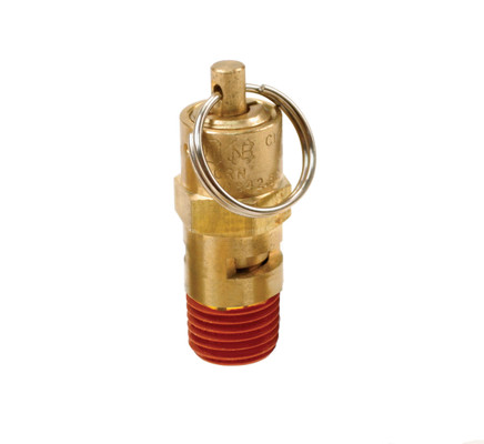 VIAIR 175 PSI Hi-Temp Safety Valve with 1/4 Inch NPT Male Fitting (92175)