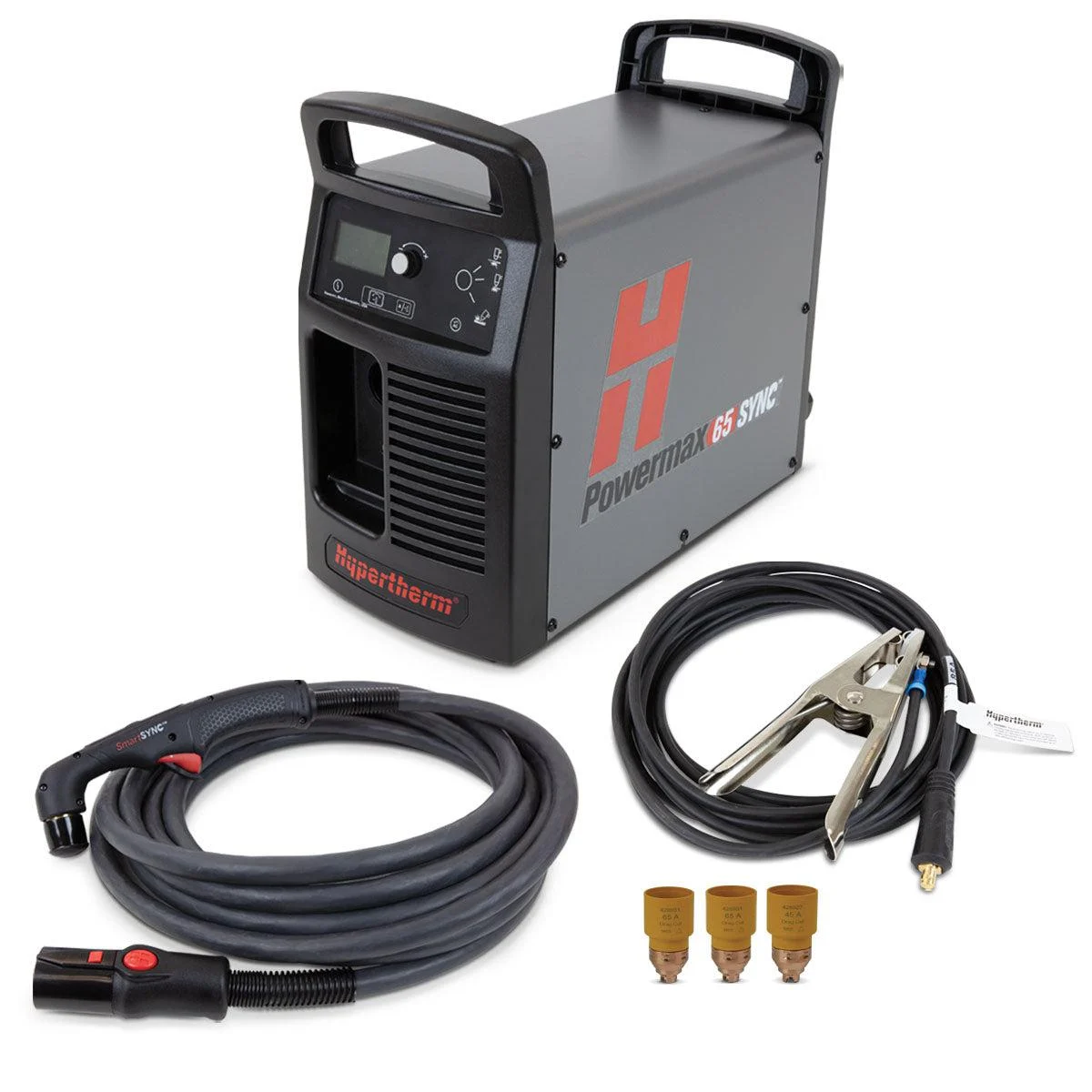 Hypertherm Powermax 65 SYNC w/ 25′ Hand Torch – 083343