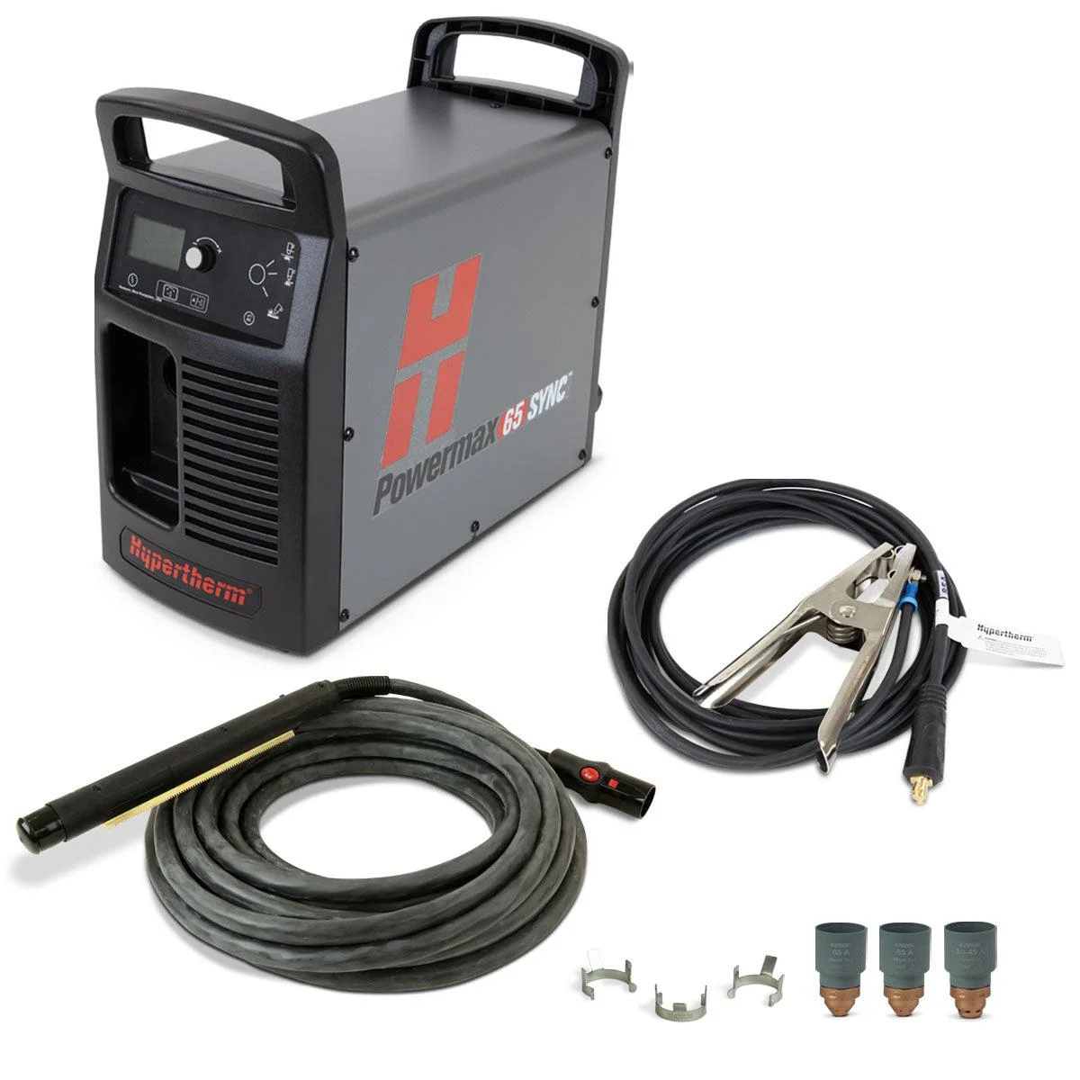 Hypertherm Powermax 65 SYNC w/ CPC & Serial Ports, 35′ Machine Torch – 083375