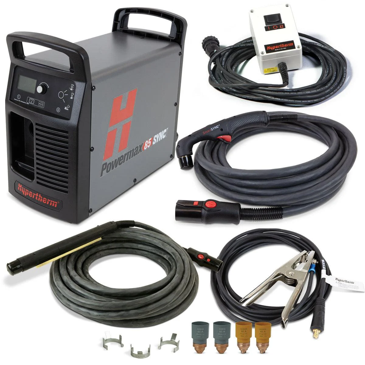 Hypertherm Powermax 85 SYNC w/ CPC, 25′ HT, 35′ MT – 087191