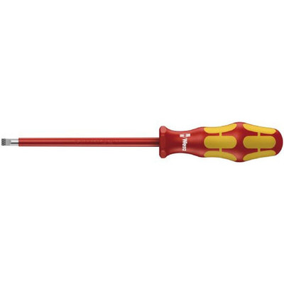 Wera 162i VDE Insulated Slotted Screwdriver 5/16" × 7" (05006130001)