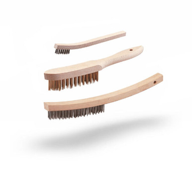 Opens dialog JAZ 84211 - Plastic Handle Small Inspection Brush, .012" Black Nylon, 3 x 7 Rows (36pk)