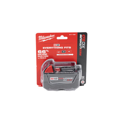 Milwaukee M18 Redlithium 5.0 Ah Battery Pack Redlink Intelligence (48-11-1850)