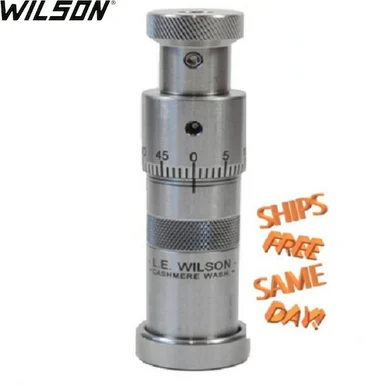 LE Wilson Stainless Micrometer Top Inline Seater Die for 270 Win NEW! # S27-WIN