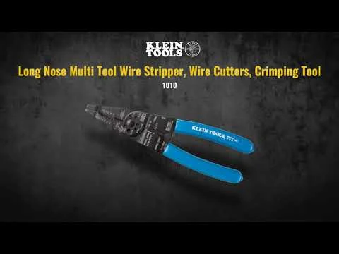 Long Nose Multi Tool Wire Stripper, Wire Cutters, Crimping Tool