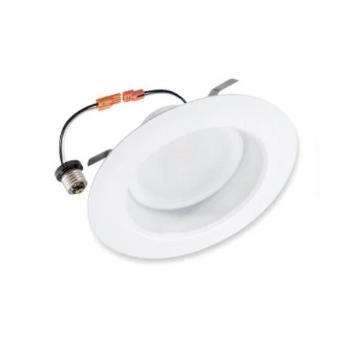 NovaLux 6-in 10.5W LED Retrofit Downlight, Dimmable, E26, 760, 120V, 4000K, White