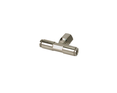 VIAIR 1/8" NPT Female to 3/8" Dual Swivel Tee Fitting 2-Pack DOT Approved (13822)