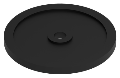 Opens dialog Xtirpa by Safewaze P2525-017 - Cast Iron Plate 50lb 14-1/2" dia. x 1-5/16" (centre hole 1")