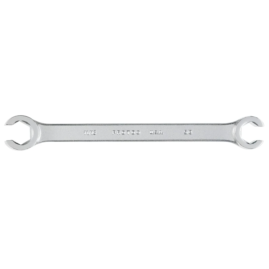 Proto, J3772, Flare Nut Wrench, 5/8 in x 11/16 in, 6-point, Satin Finish, 8.7 in