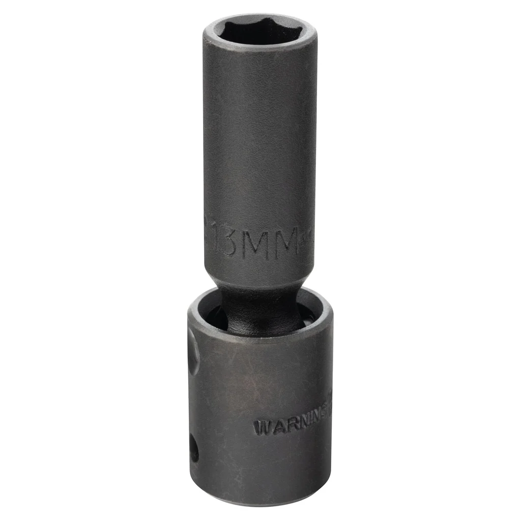 Proto, J75413MP, Impact Socket, 1/2 in Drive; 13 mm, 6-Point, Etched