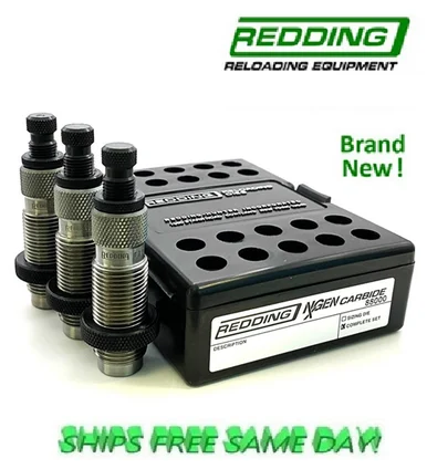 Redding NxGEN Carbide 3 Die Set (Straightwall) for 327 Federal Mag NEW! # 88195