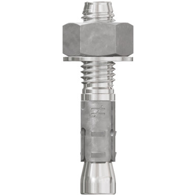 Opens dialog Simpson Strong-Tie STB2-502344SSR25 - 1/2" x 2-3/4" 304SS StrongBolt2 Wedge Anchor 25ct