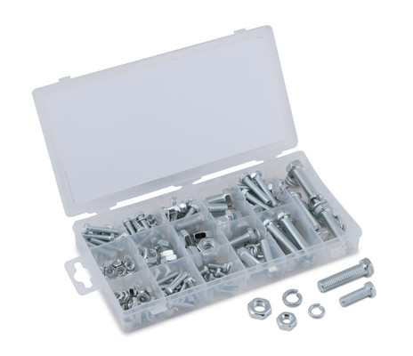 Titan Tools 240pc Zinc USS Nut and Bolt Assortment (45333)